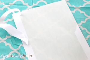 Easy DIY Inkjet Fabric Transfer using Label Paper! No more freezer paper getting jammed in the printer, and beautiful results. | saynotsweetanne.com