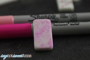 Easy Sharpie Domino Necklaces! No expensive alcohol inks. Just a few basic craft supplies can create beautiful pendants! | saynotsweetanne.com