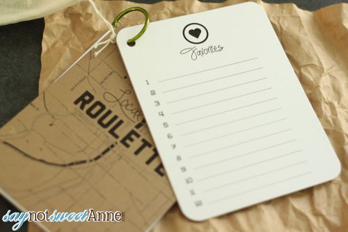 Inexpensive, easy, and AWESOME gift for the foodie in your life! Local Food Roulette! | saynotsweetanne.com