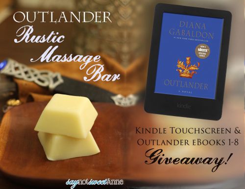DIY Rustic Massage Bar! Inspired by The Outlander book and TV series. | saynotsweetanne.com